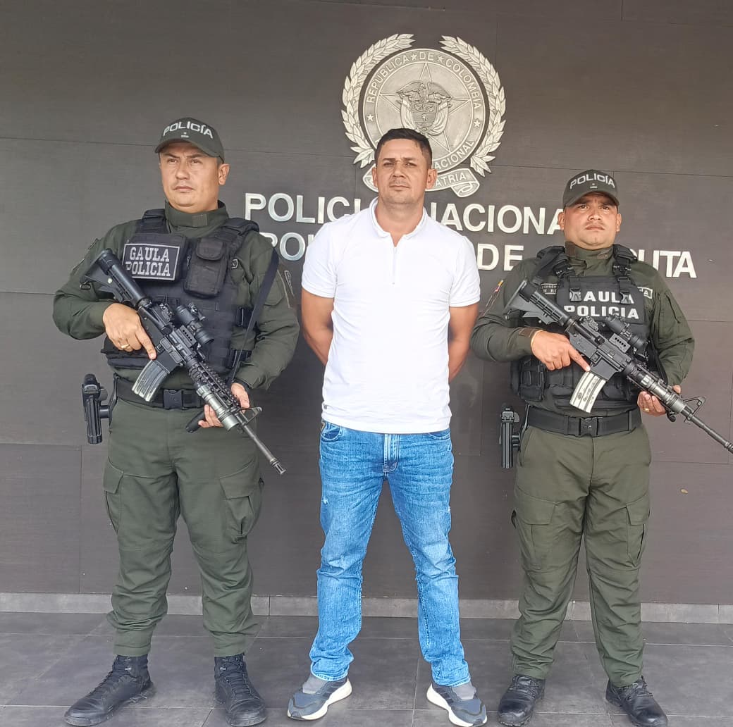 Judicializan a alias “Chunga” presunto integrante de una red de apoyo del ELN en Cúcuta. / Foto: Fiscalía.