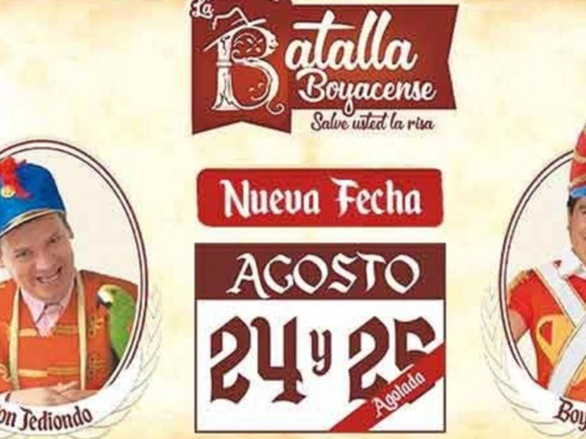 Una nueva oportunidad de disfrutar de la Batalla Boyacense