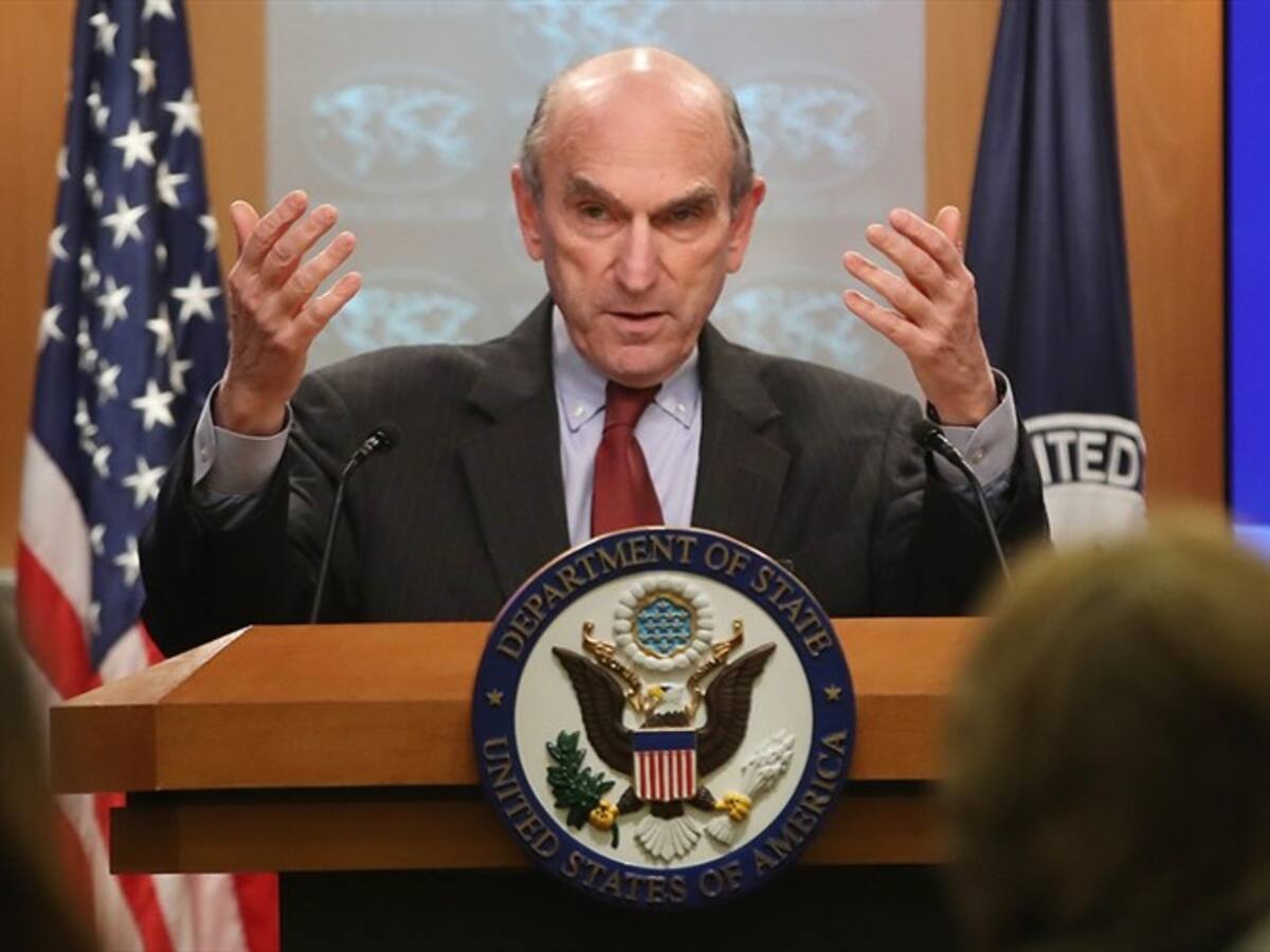 Elliott Abrams se refiere a la posible captura a Juan Guaidó por el gobierno de Maduro