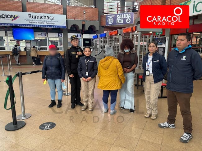 Repatriación de víctima de explotación -Foto: Migración Colombia