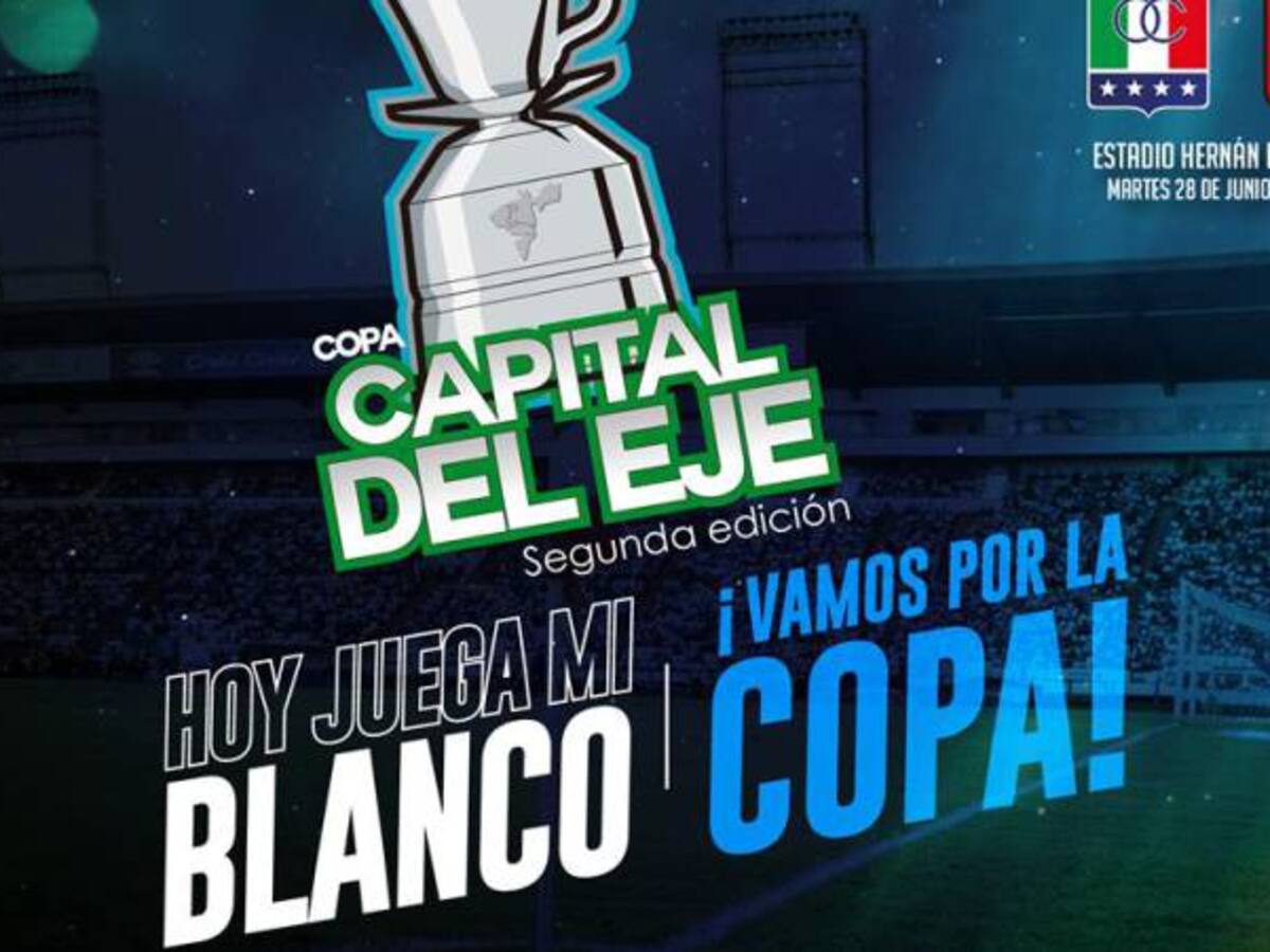 Once Caldas y Deportivo Pereira, buscarán la copa Capital del Eje