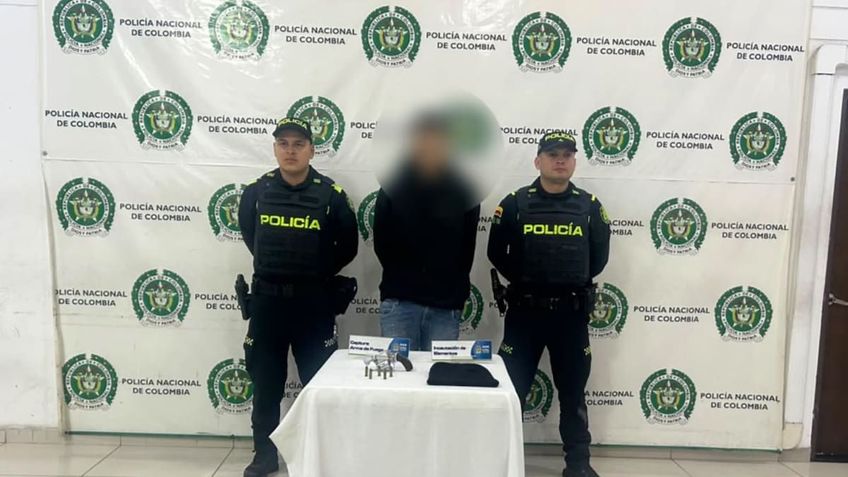 Capturan a presunto sicario de “Los del Sur” vinculado a tres homicidios en Bucaramanga
