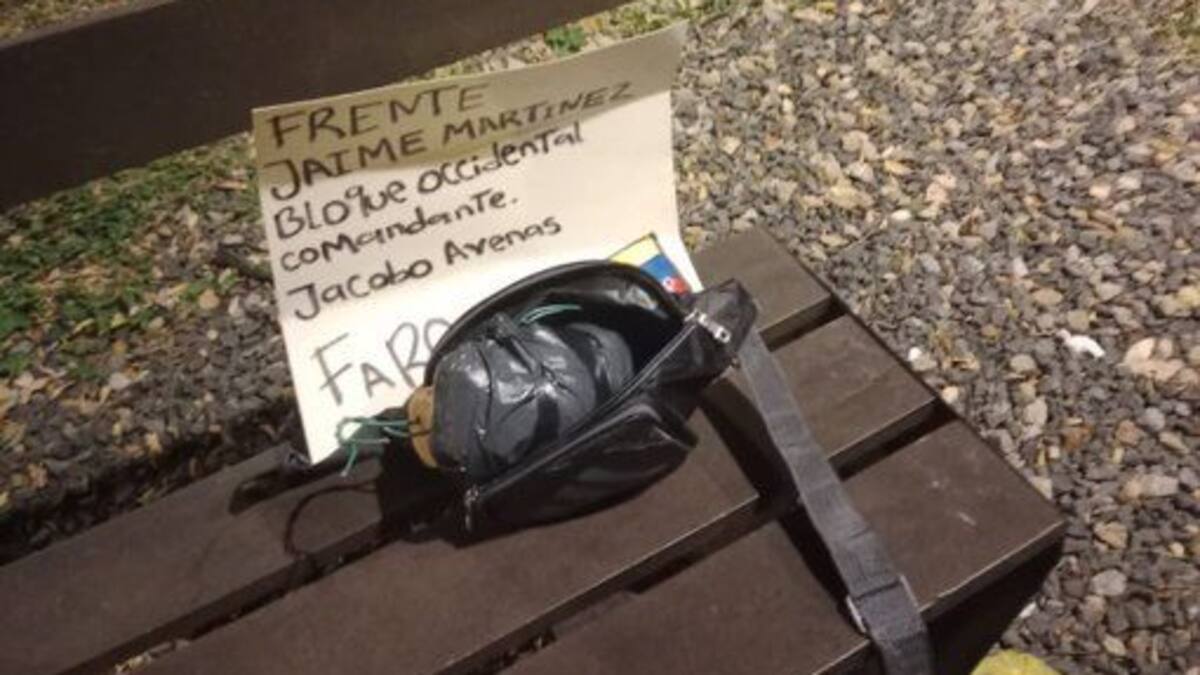 Desactivado artefacto explosivo en el oeste de Cali