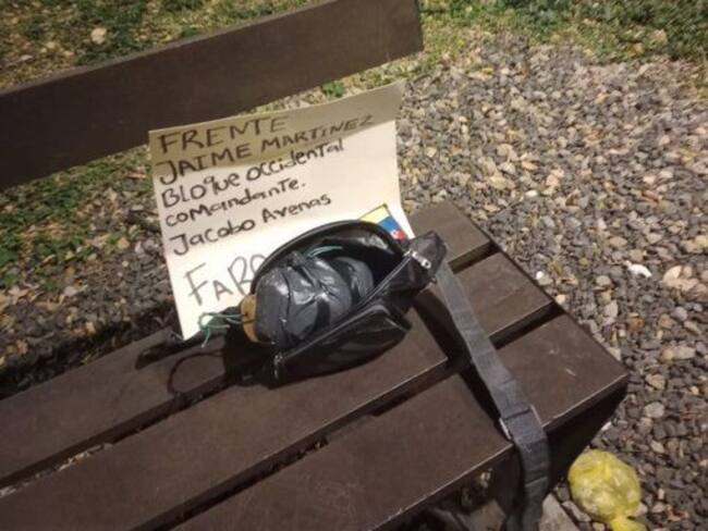 Desactivado artefacto explosivo en el oeste de Cali