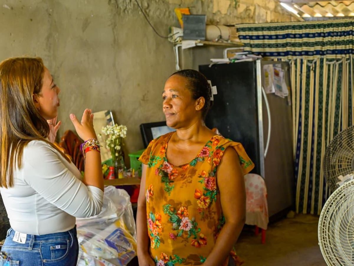 Alcaldía mejora viviendas en la Calle de Los Niños de Cartagena con el programa Mi Casa Avanza