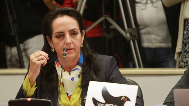 La representante María Fernanda Cabal. Foto: Colprensa