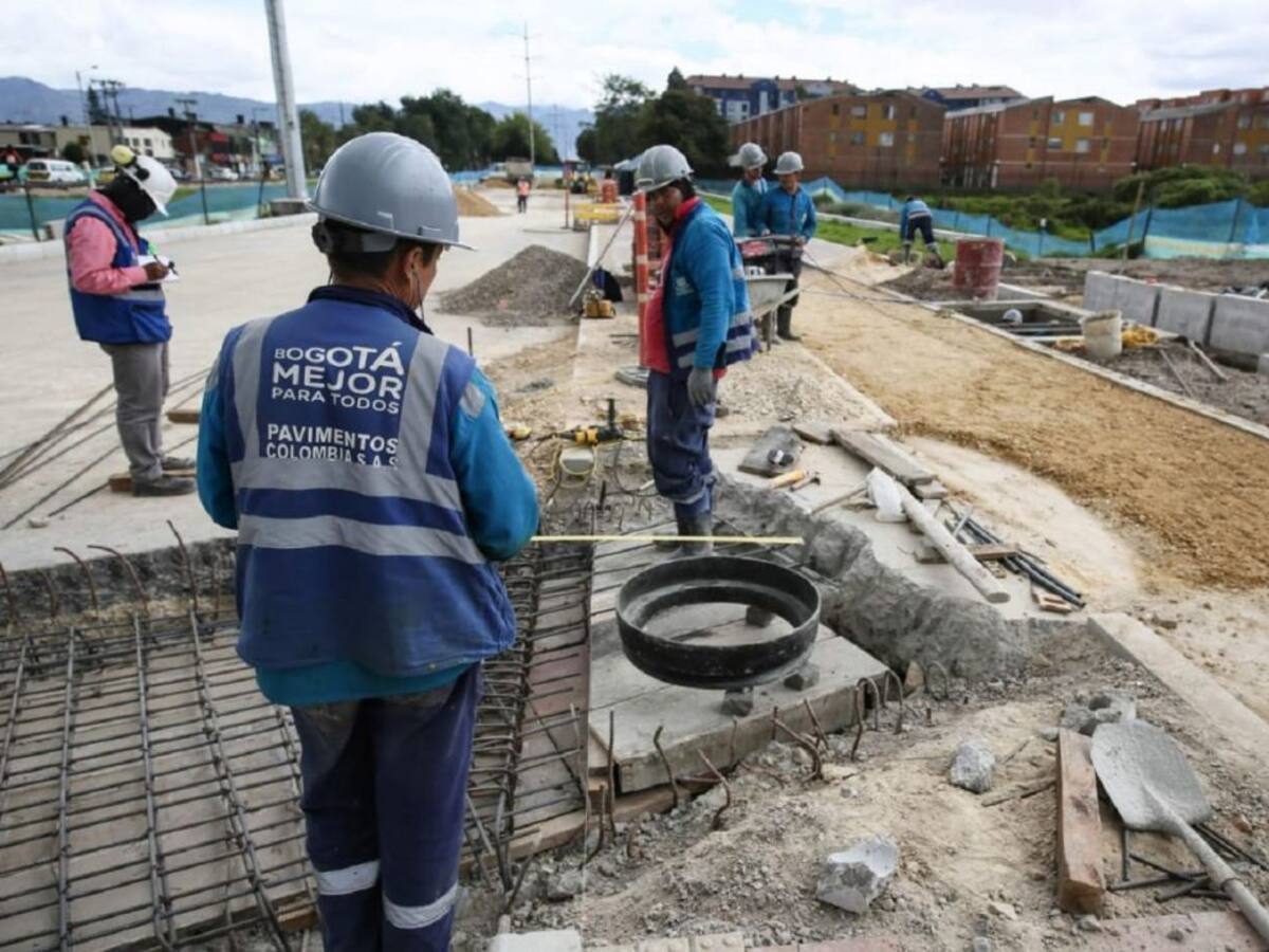 Una obra que duró 7 años paralizada en Fontibón