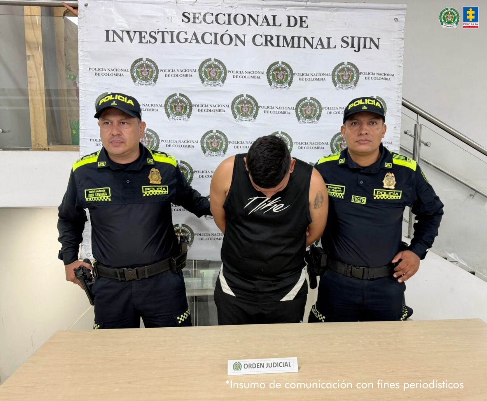 Ángel Uriel Porras Sánchez, señalado de cometer hurto en zona aledaña a un centro comercial en Cúcuta. / Foto: Fiscalía.