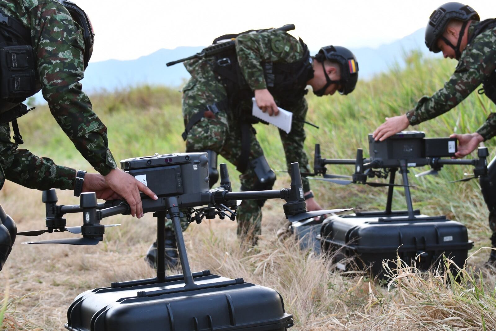 Militares colombianos. Cortesía: Ministerio de Defensa.