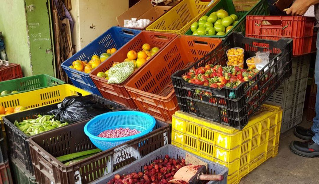 Mercado en Manizales