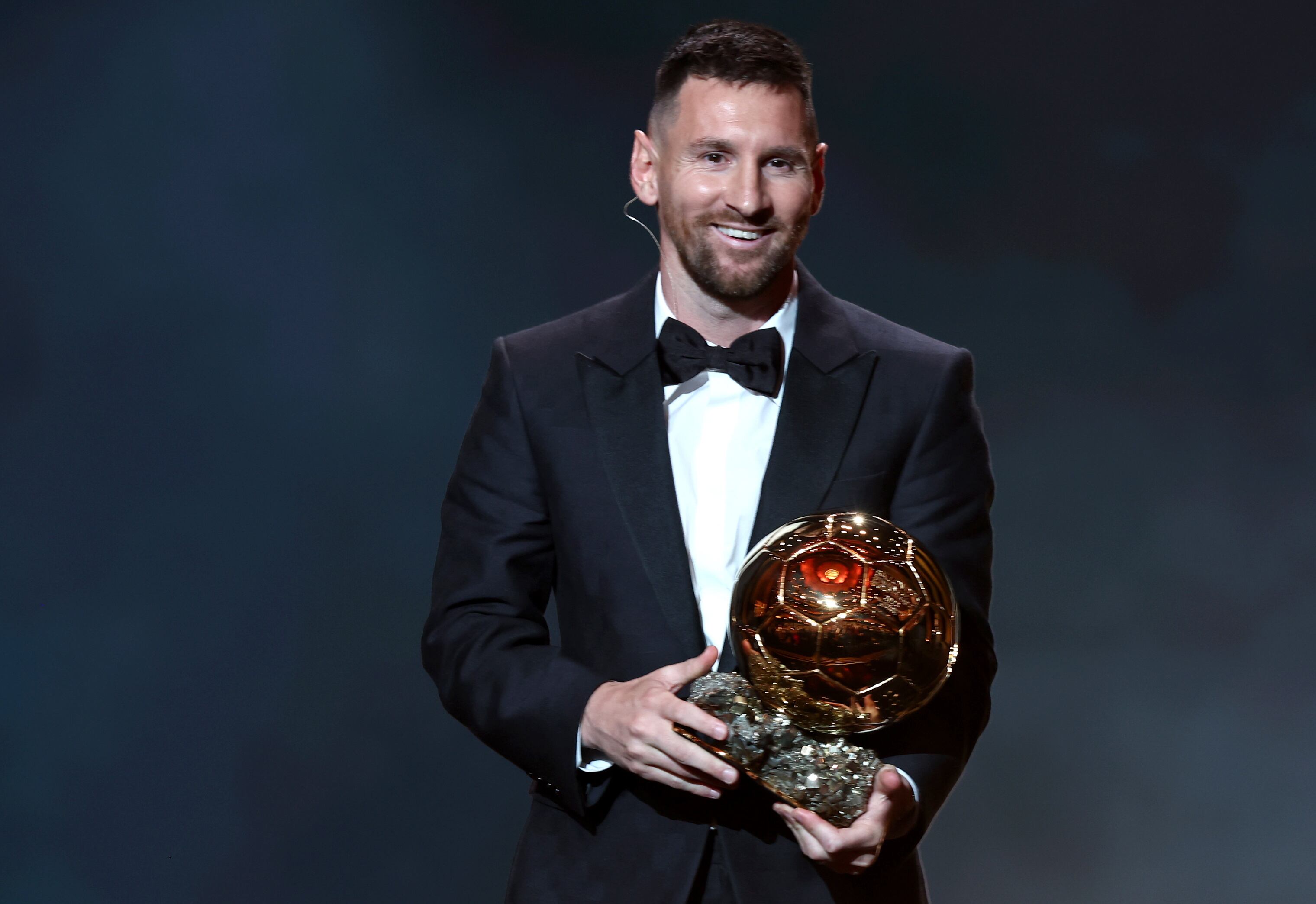 Lionel Messi ganó el Balón de Oro 2023. (Francia) EFE/EPA/MOHAMMED BADRA