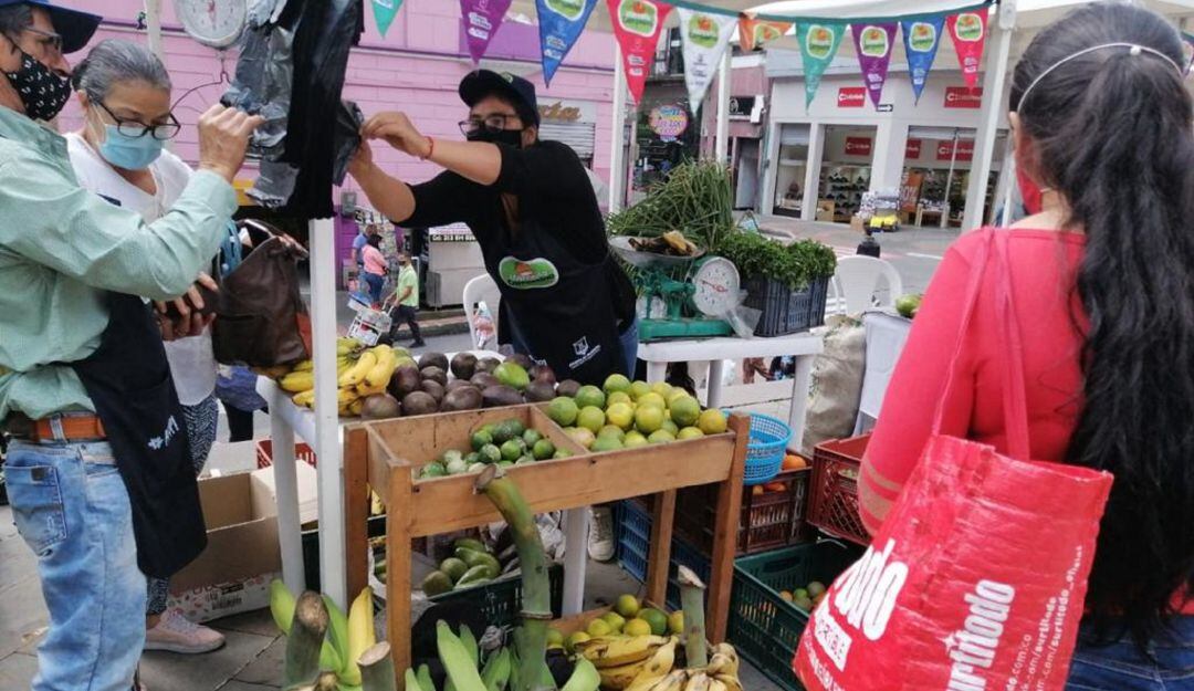 El programa Mercado Campesino superó la meta del año en ventas