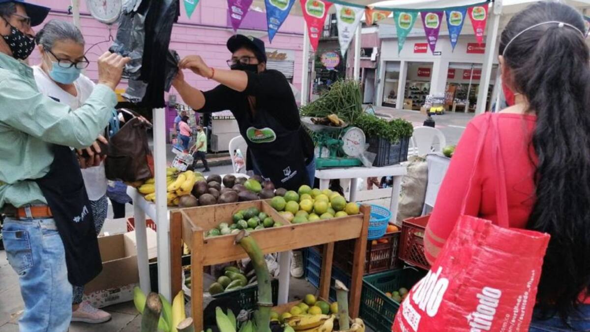 Mercados campesinos en Manizales superaron ingresos estimados para 2021