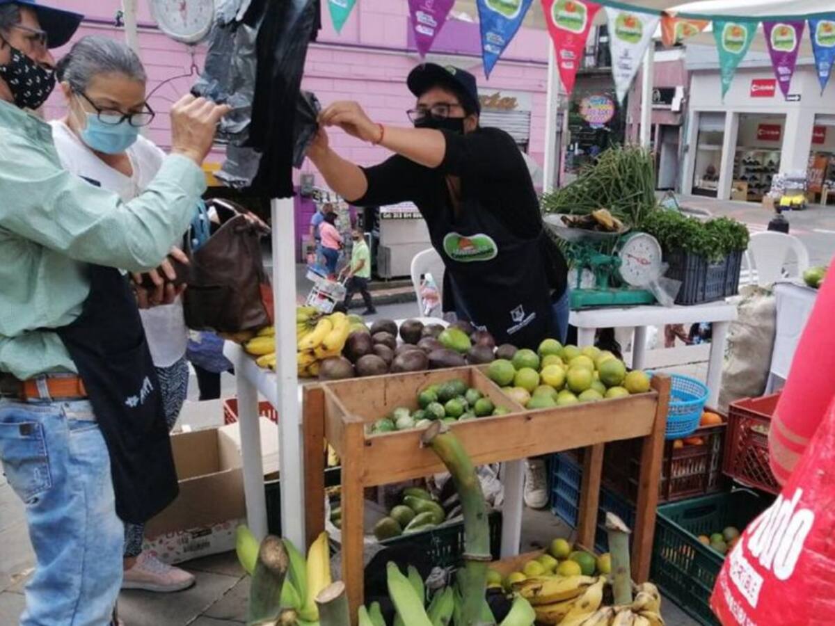 Mercados campesinos en Manizales superaron ingresos estimados para 2021