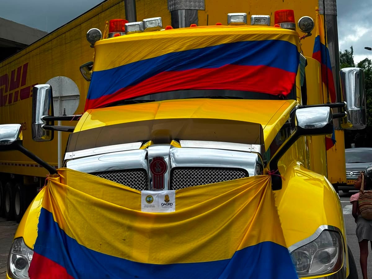 30 Toneladas de ayudas humanitarias fueron de Cartagena a Quibdó en viaje donado por DHL