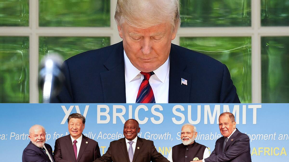 ¿Por qué Trump amenazó a los BRICS con aranceles de 100%?