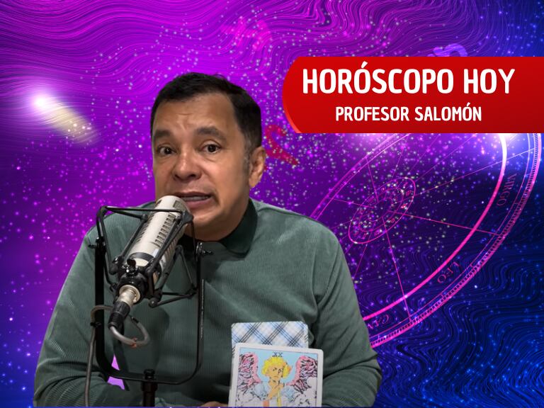 Horóscopo de HOY, profesor Salomón. Imagen de fondo tomada de Canva
