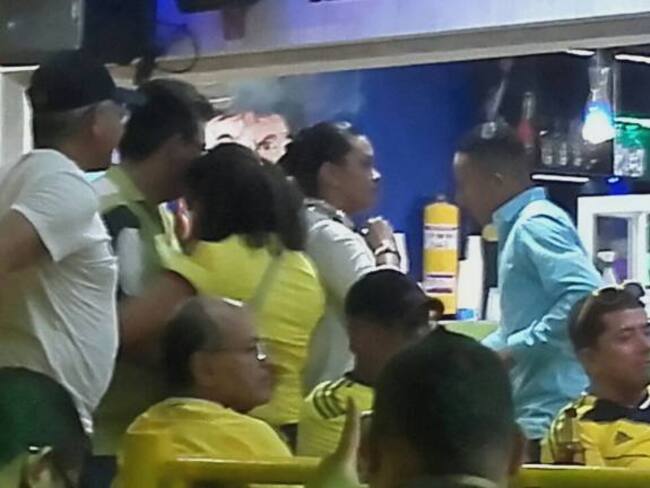 Barranquilla goza con el triunfo del seleccionado colombiano.