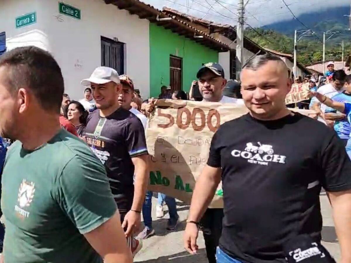Protesta en Salazar por decreto que afecta el turismo y el sustento de familias