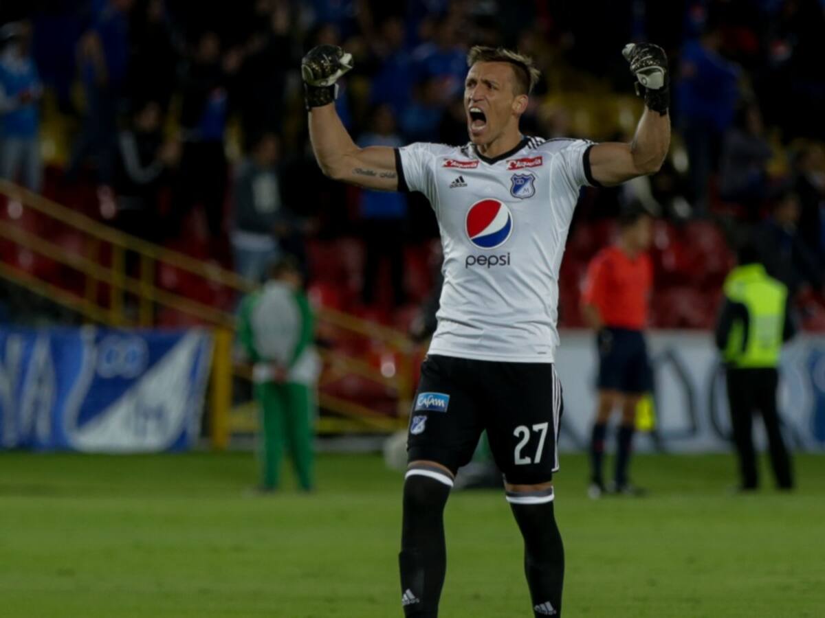 "Lloré mucho con el título de Millonarios": Nicolás Vikonis