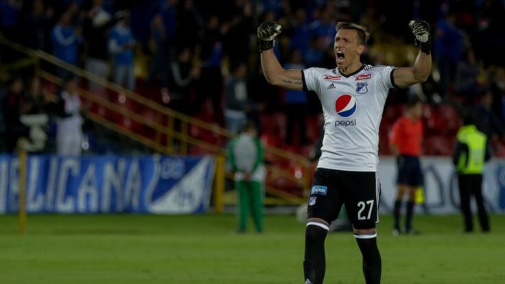 "Lloré mucho con el título de Millonarios": Nicolás Vikonis