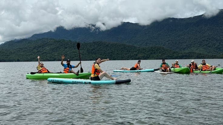 Yesid Patiño, gerente empresa Deportes Topocoro y operador Club Náutico Península Topocoro