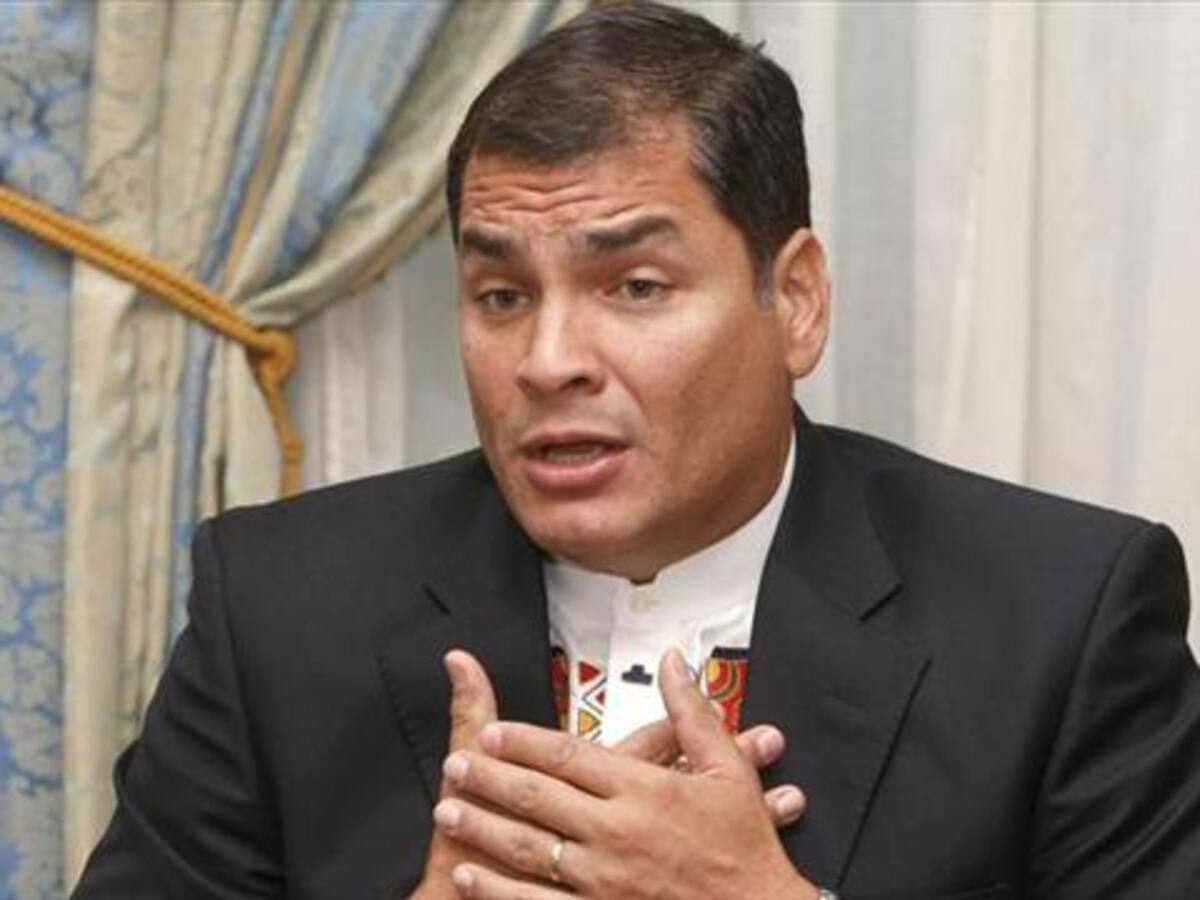 Correa revela que conversaciones con el Eln se están adelantando en Ecuador
