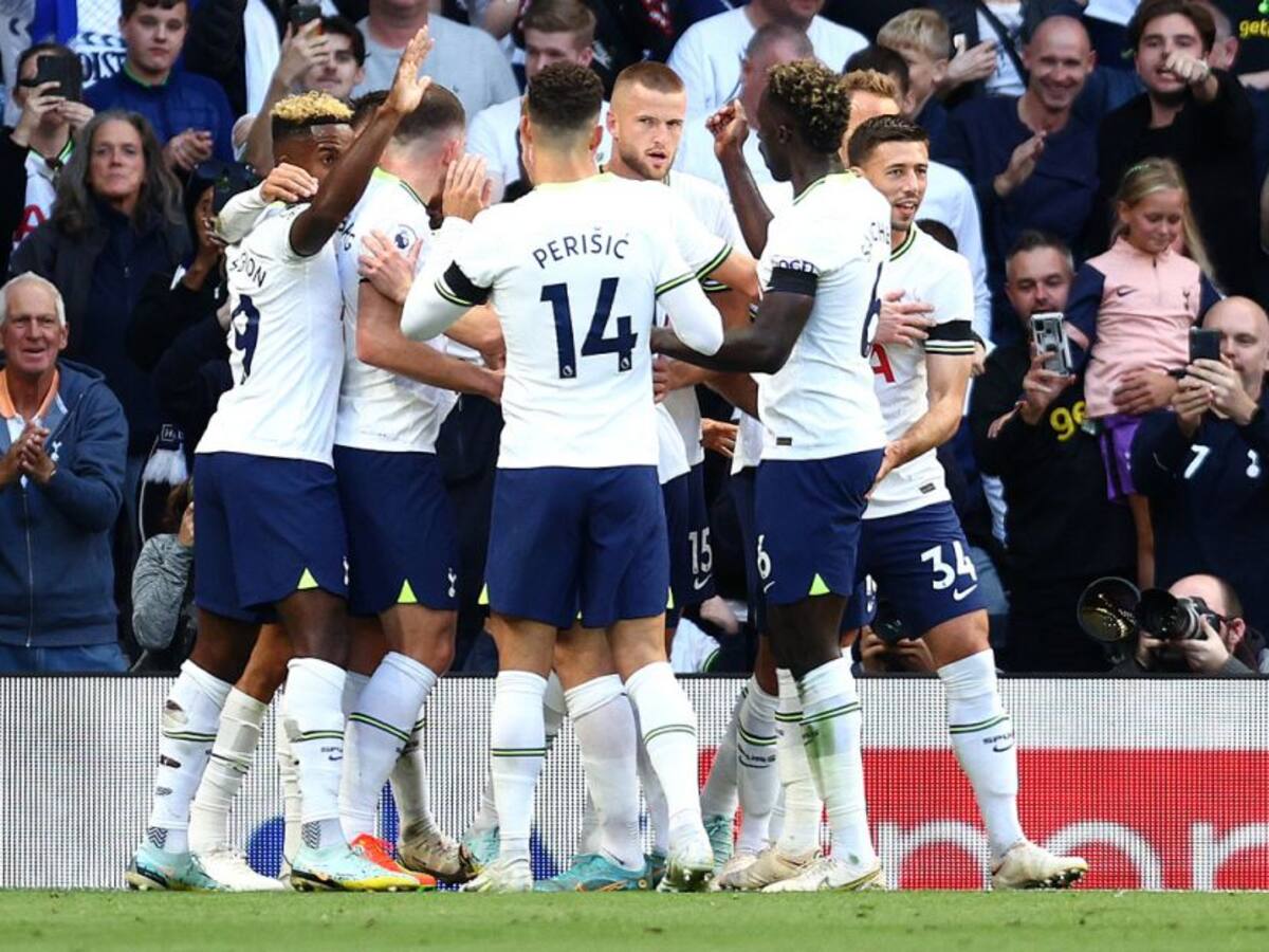 Dávinson Sánchez, 60 minutos en goleada del Tottenham ante Leicester