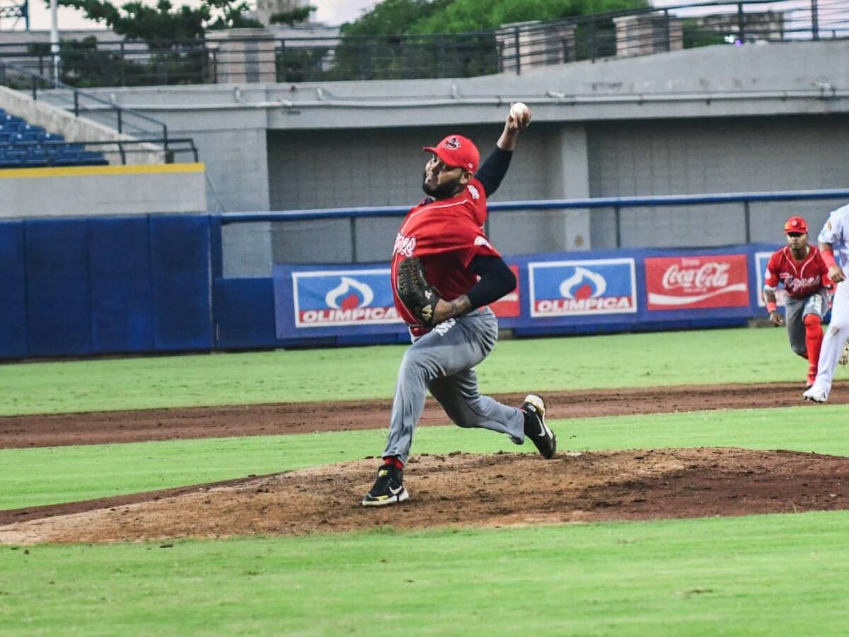 Liga Colombiana de Béisbol: Tigres de Cartagena superó 4-3 a Leones de Barranquilla