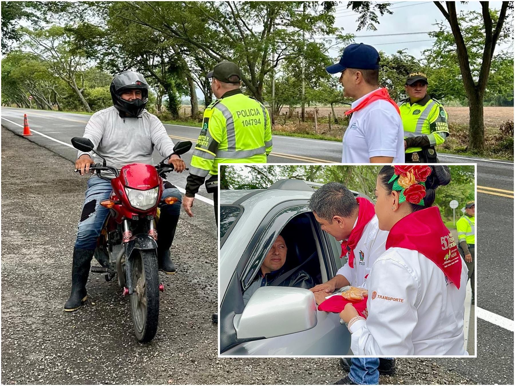 Operativos en las vías del Tolima