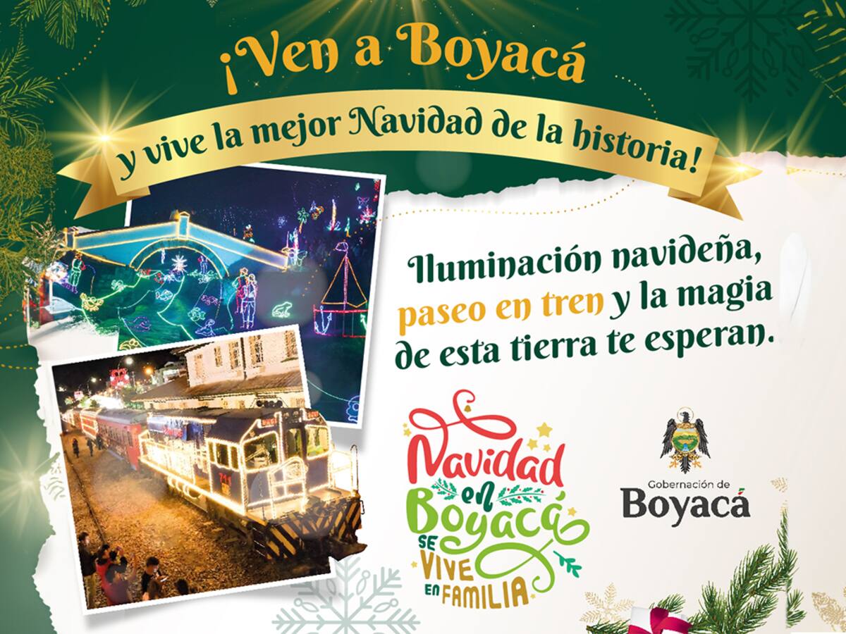 Boyacá, un destino imperdible para las familias en Navidad y Año Nuevo