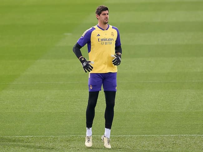 Thibaut Courtois  (Photo by Federico Titone/SOPA Images/LightRocket via Getty Images)