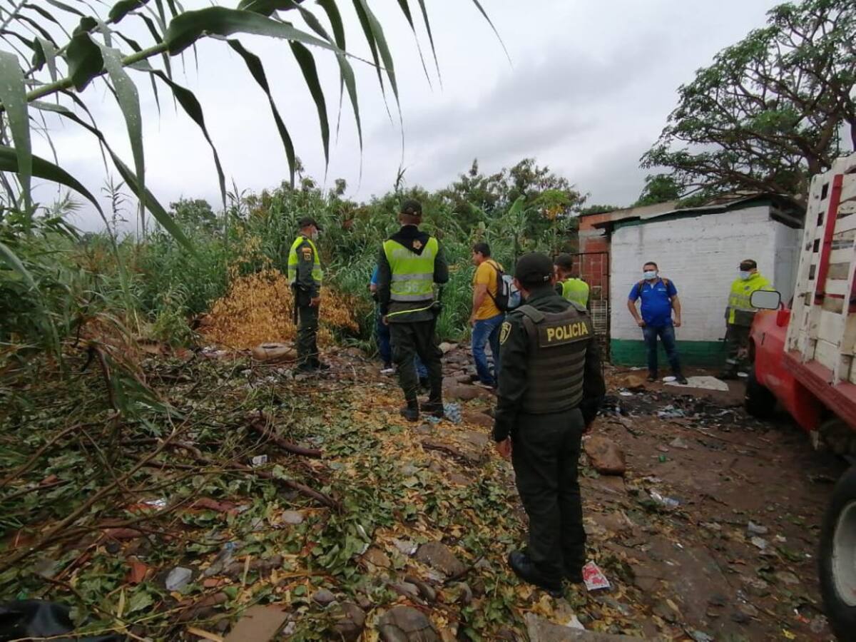Autoridades presentes en las 'trochas' para evitar el paso de venezolanos a Colombia 