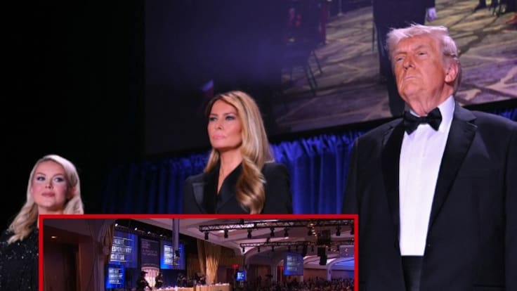 Trump fue evacuado por el Servicio Secreto en cena de corresponsales tras posibles disparos