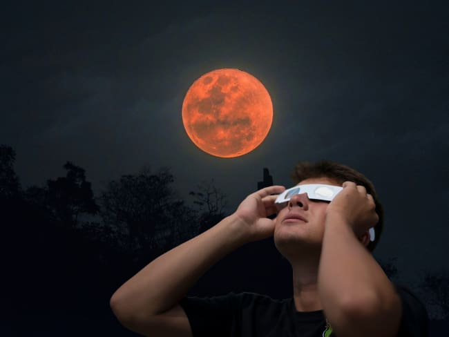 Luna de sangre 2026: ¿Será visible el primer eclipse del año en Colombia? Recomendaciones y fechas. Getty Images