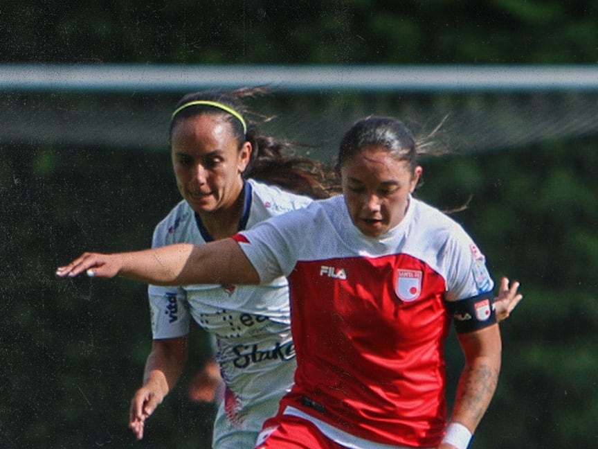 Duelo de la Liga Femenina entre Fortaleza y Santa Fe / @LeonasSantaFe