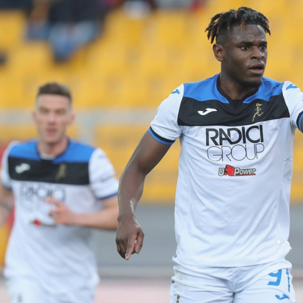 Hat-trick perfecto de Zapata y gol de Muriel en paliza de Atalanta al Lecce