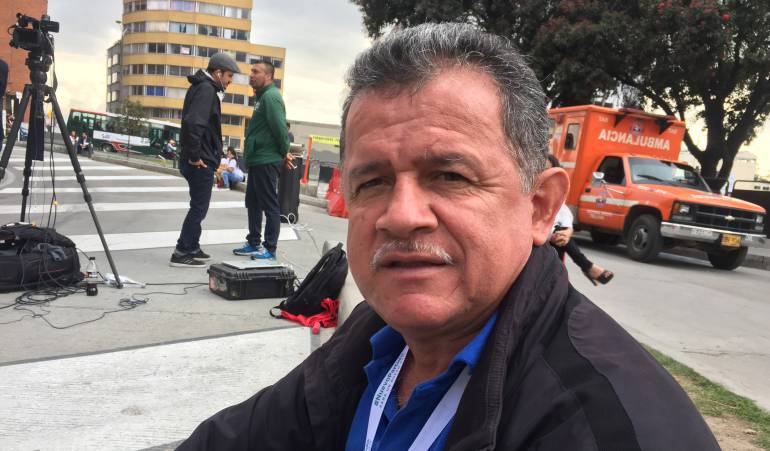 El excombatiente Mauricio Gareca.