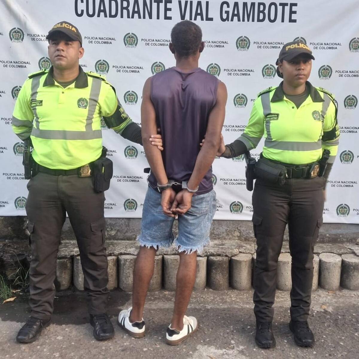 Policía capturó a hombre por presunto incumplimiento a detención domiciliaria en Bolívar