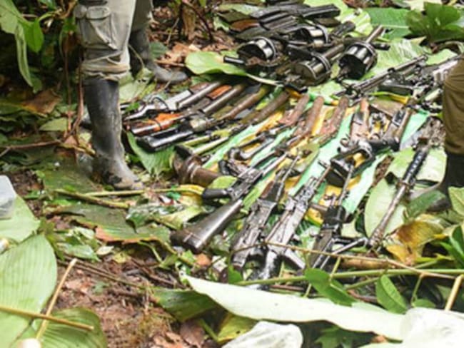 Destruyeron 205 nuevas caletas de las FARC
