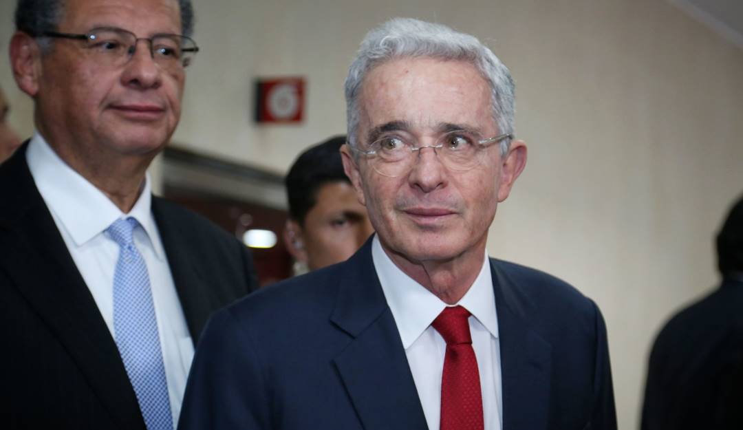 Álvaro Uribe Vélez, expresidente de la República e investigado por presunta compra de testigos y fraude procesal