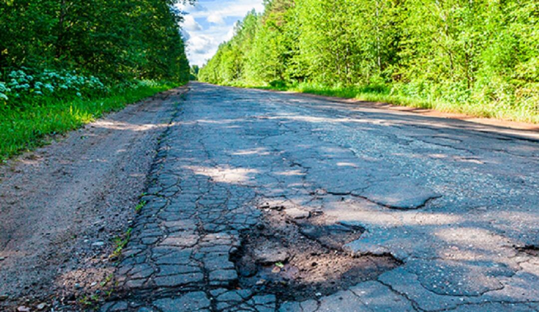 Mal estado de las carreteras