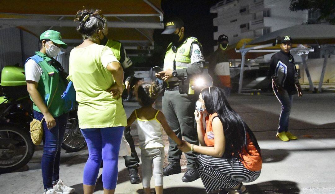 Mendicidad infantil en Santa Marta