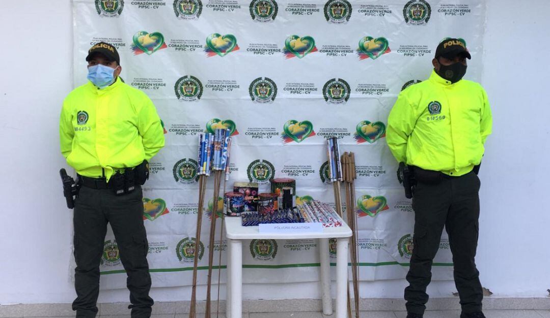 Más de 21 mil kilos de pólvora fueron incautados