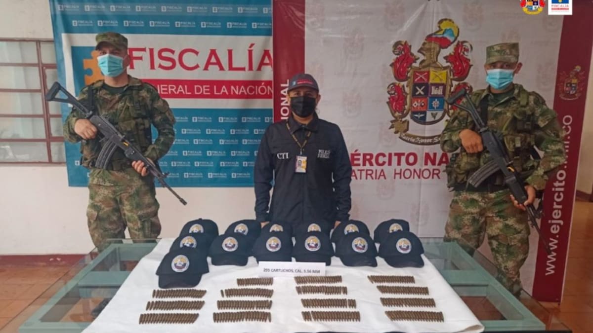 Ubican material de guerra en Albania, Caquetá