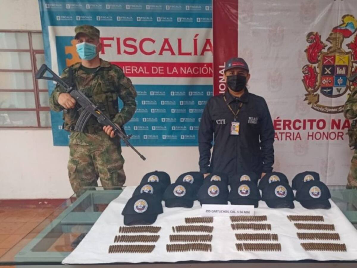 Ubican material de guerra en Albania, Caquetá