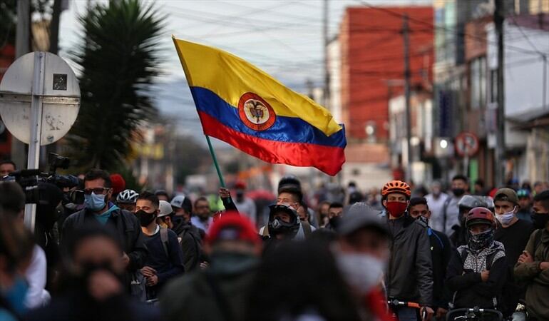 ¿Qué implicaciones tiene hacer un llamado a paro en este momento? #HacerParoEs. Foto: Colprensa / ÁLVARO TAVERA