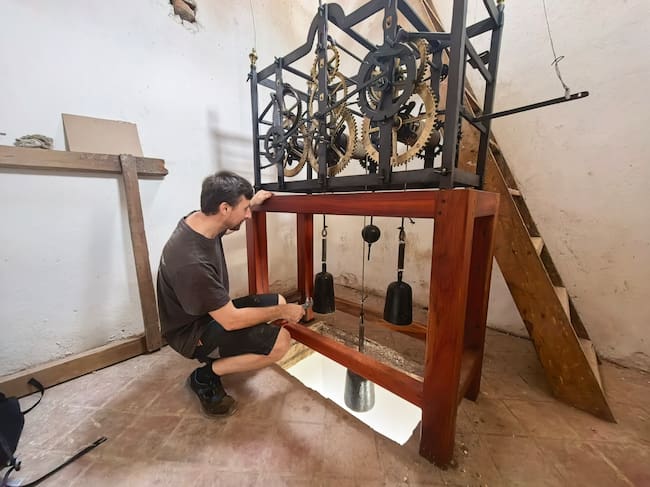 Reloj en Mompox. // Cuva