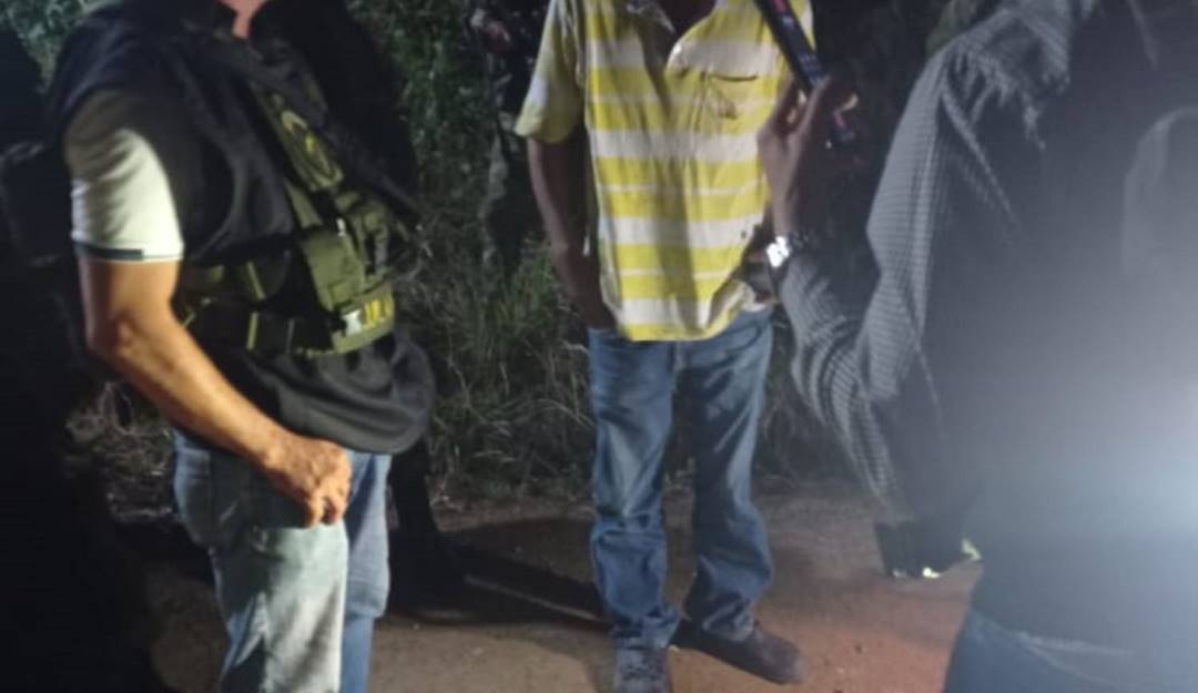 Auxiliar de policía, Gustavo Esquivel. Cortesía: Fuerzas Militares.