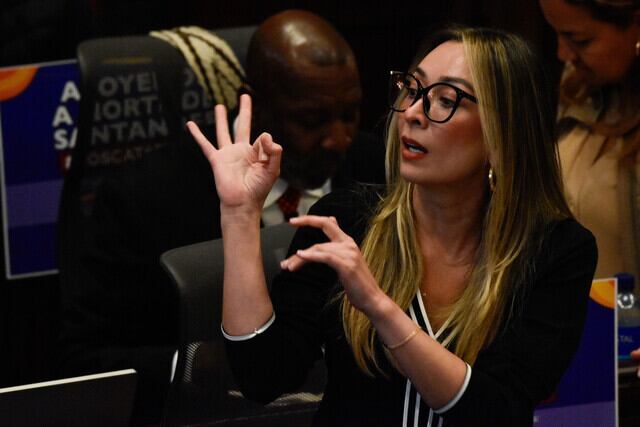 Katherine Miranda, representante de la Alianza Verde. Foto: Colprensa.